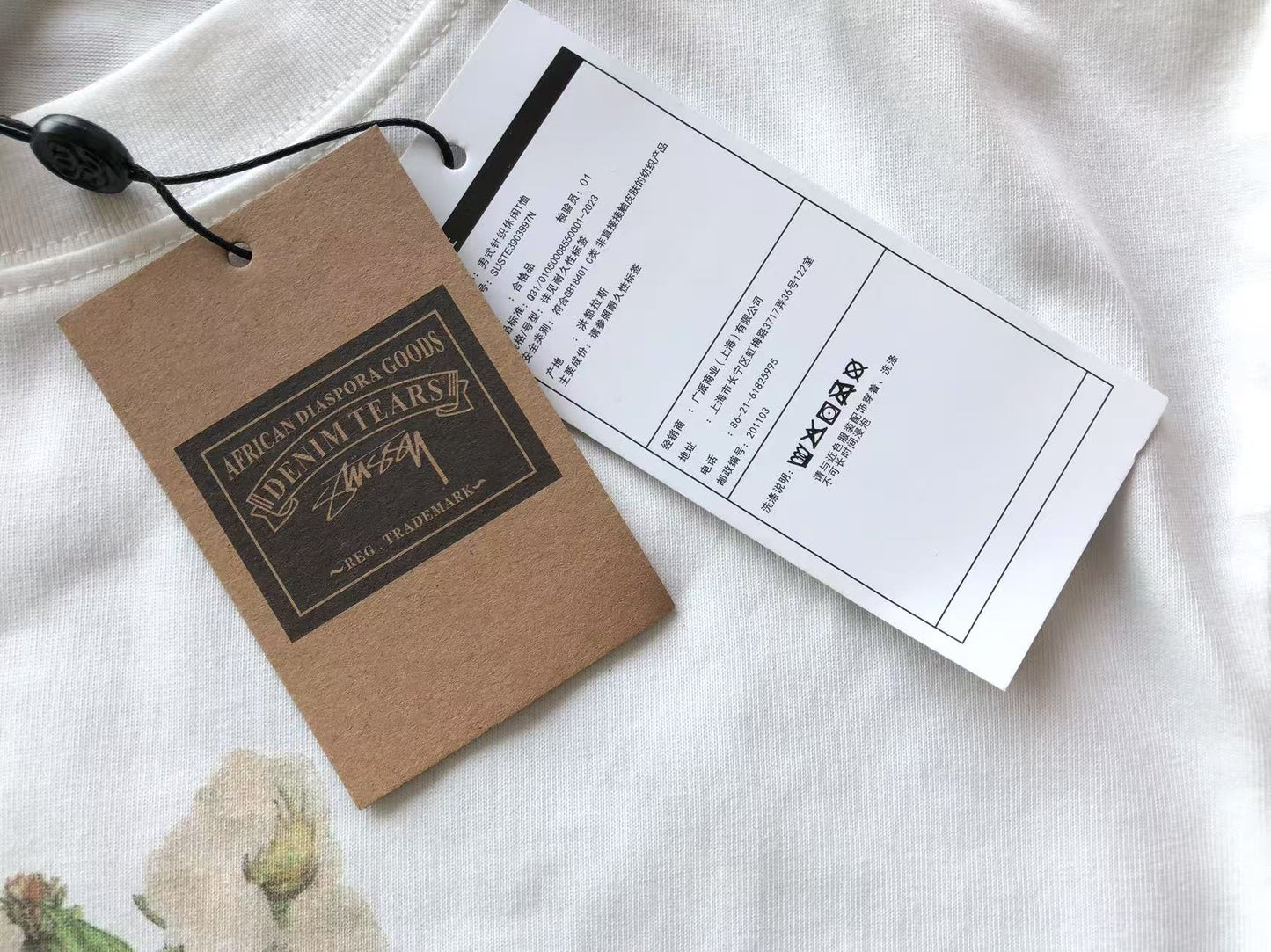 Denim Tears x Stussy Tshirt