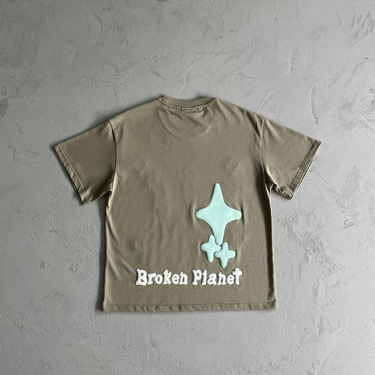 Broken P Three Skull Space TShirt