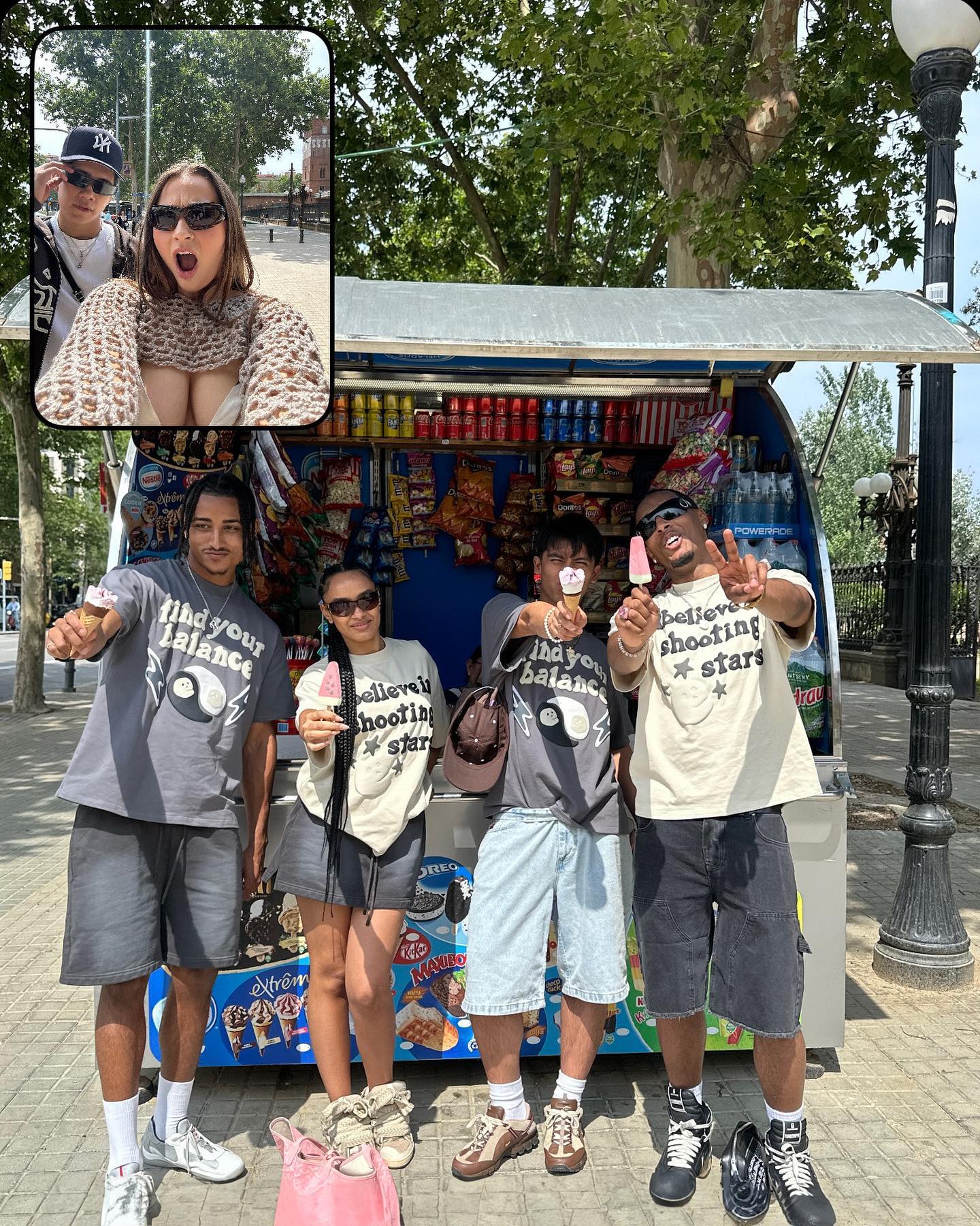 Broken P Find Your Balance Tshirt