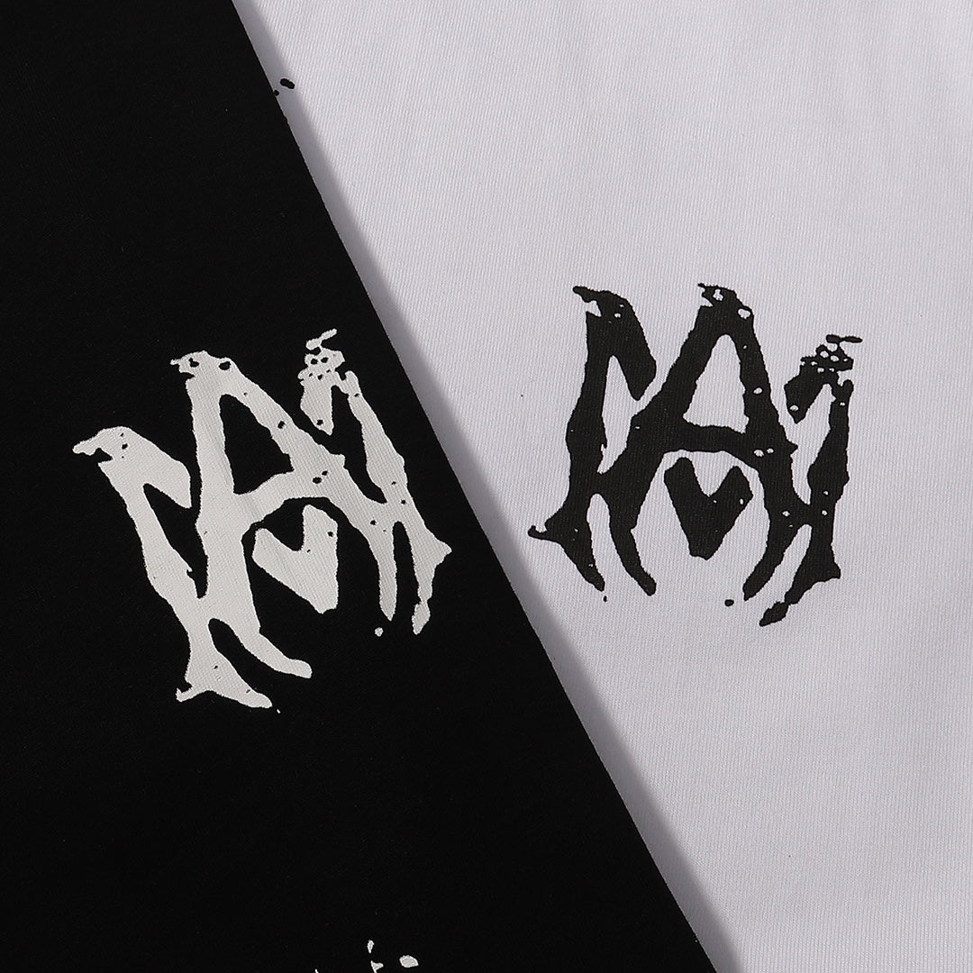 AMRI Ink-Splash Print T-Shirt