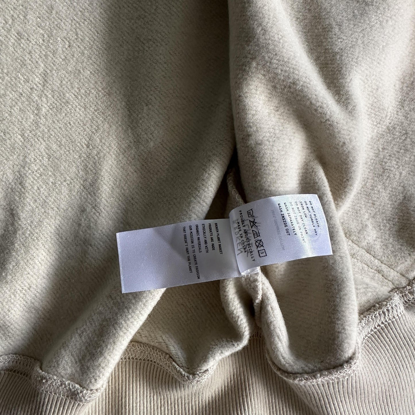 Broken P Planet Zip Up Hoodie