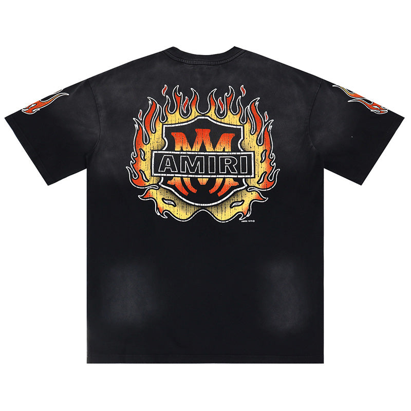 AMRI Flame-Graphic T-Shirt