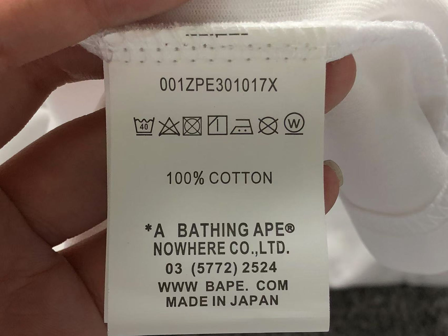 Bape x Stussy Tshirt