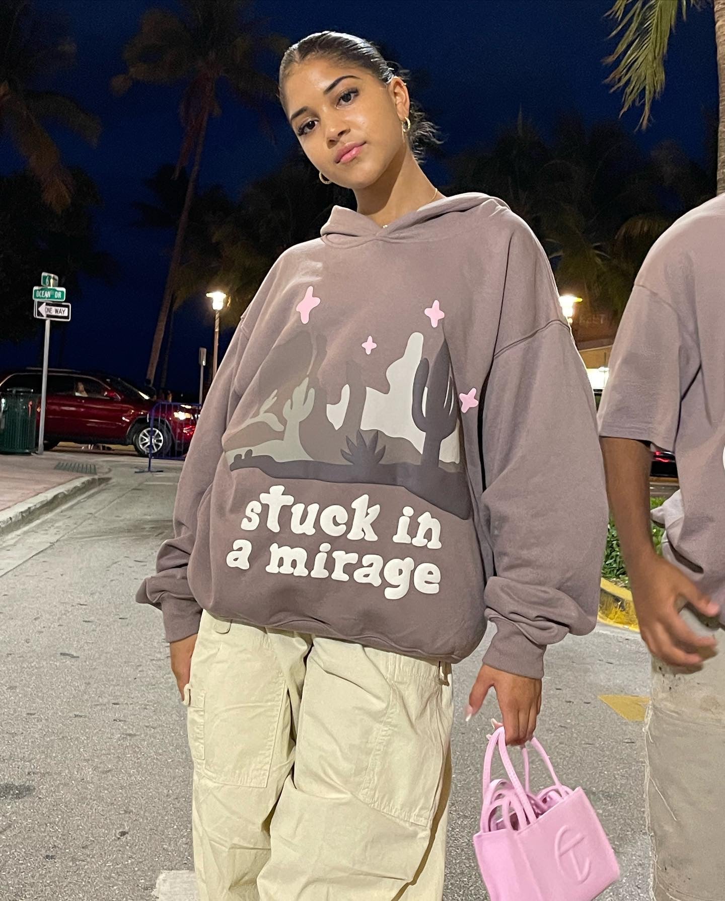 Broken P Skin Pink Cactus Hoodie