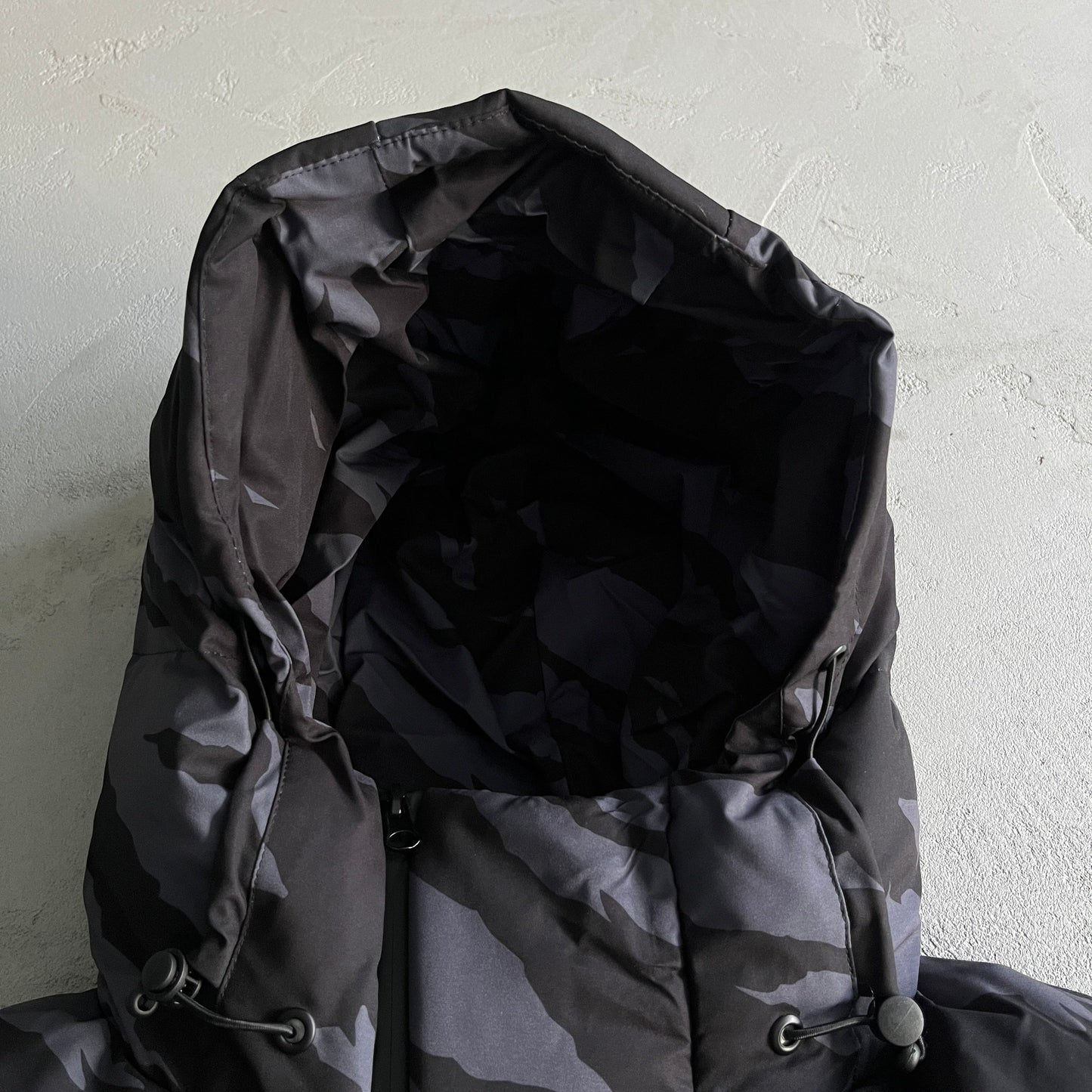 Trapstar Puffer Jacket Hyperdrive Technical Black Tiger Camo