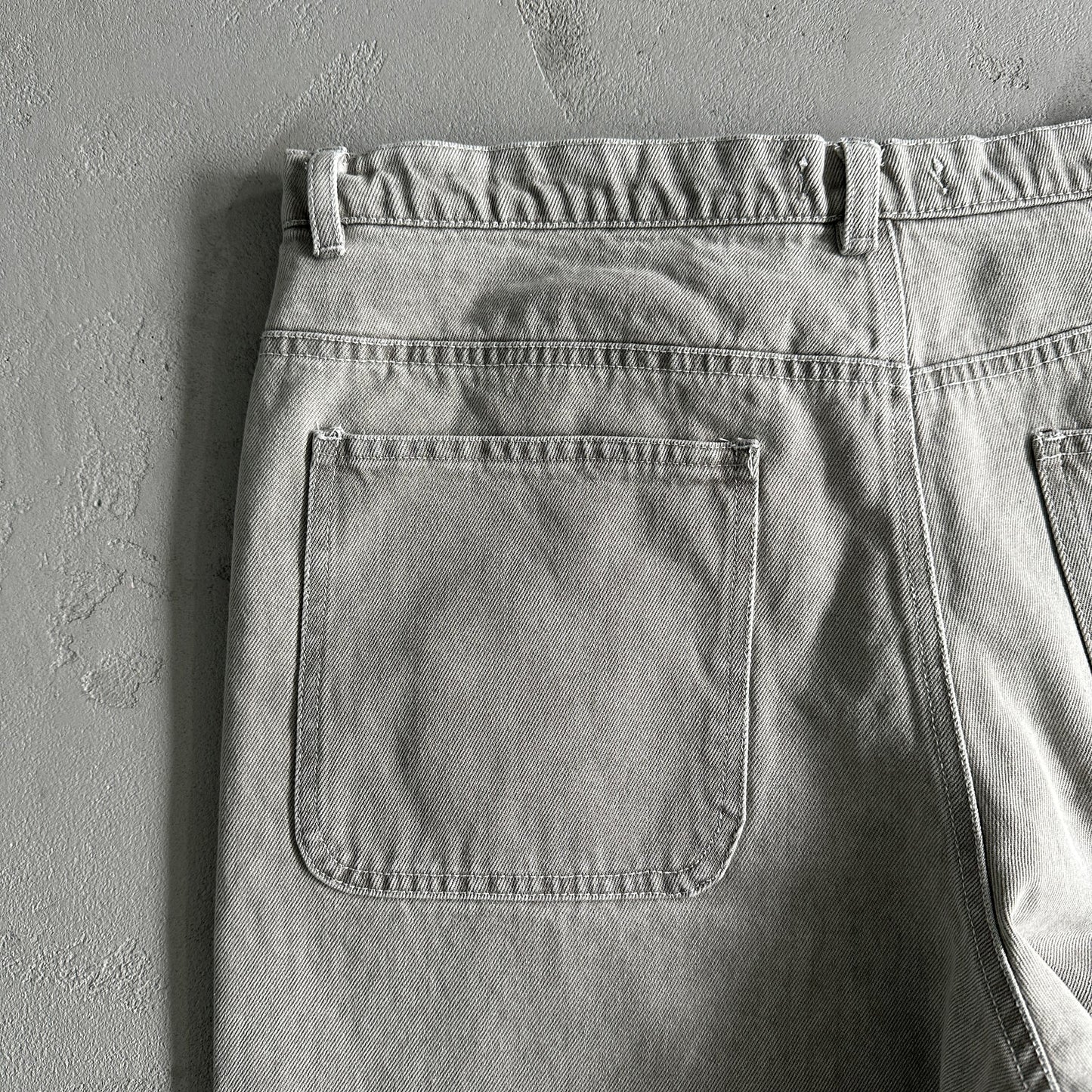 Broken P White Star Pants