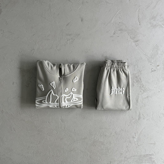 Broken P Zip Up  Suit