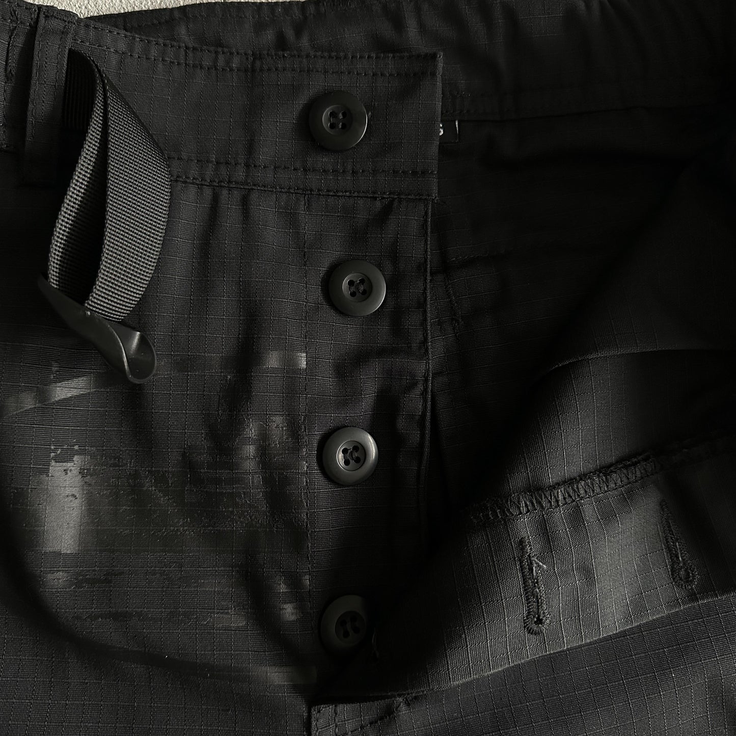 Corteiz Black Cargo Shorts