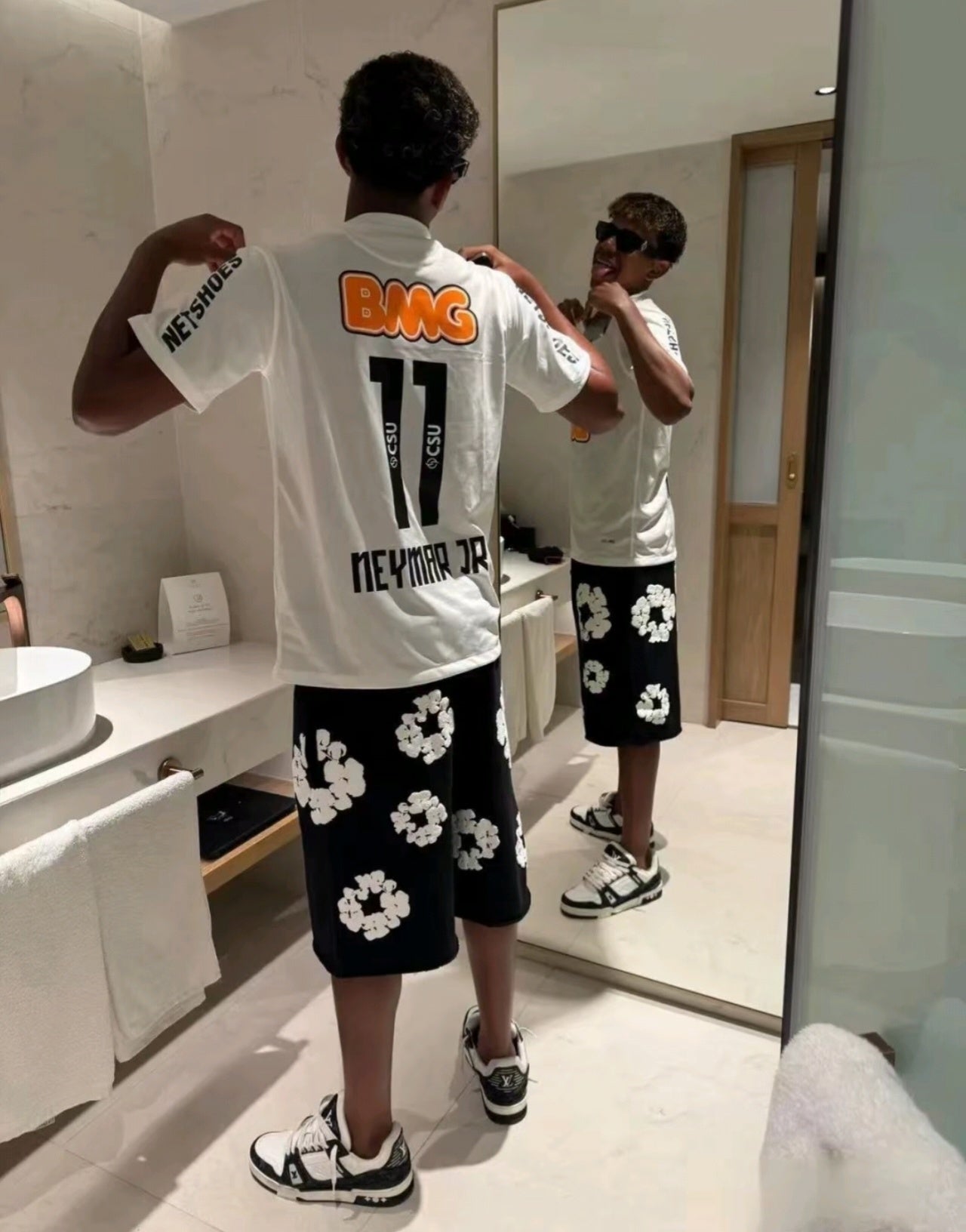 Denim Tears The Cotton Wreath Shorts