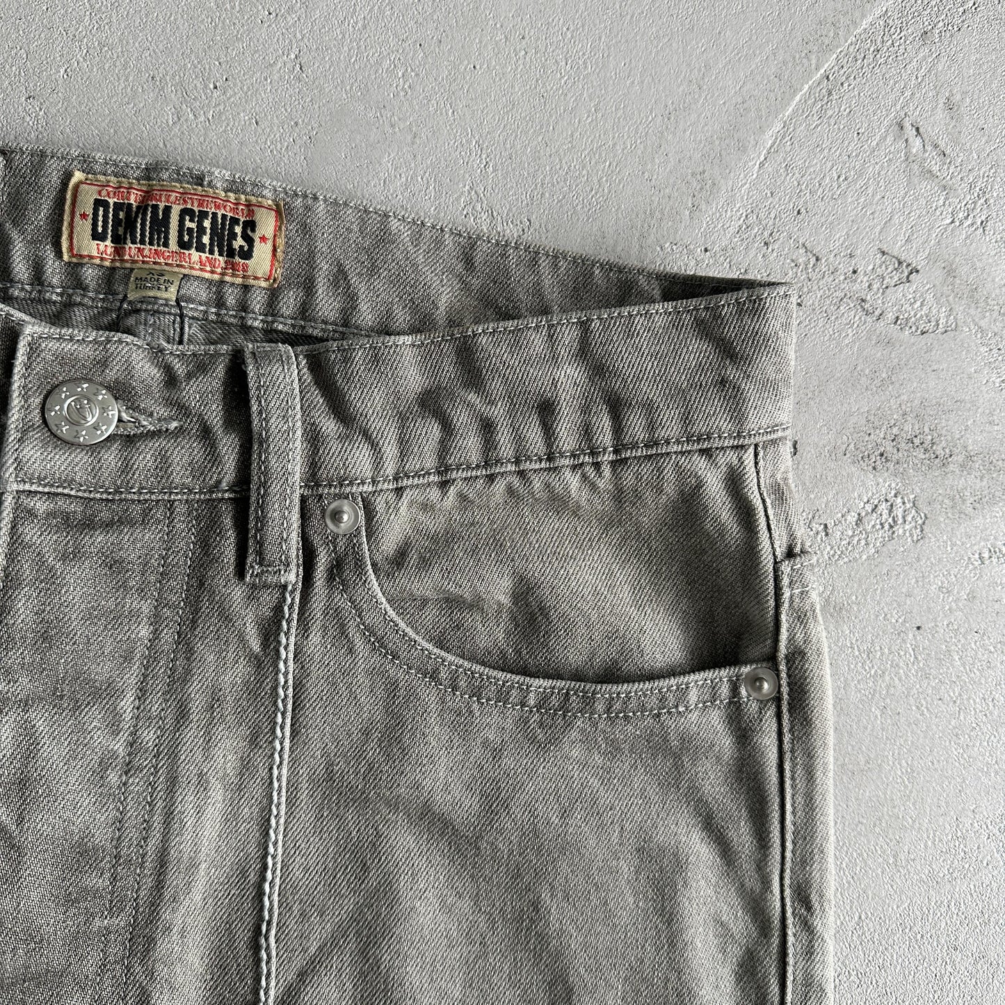 Corteiz Denim Jeans Pant Grey