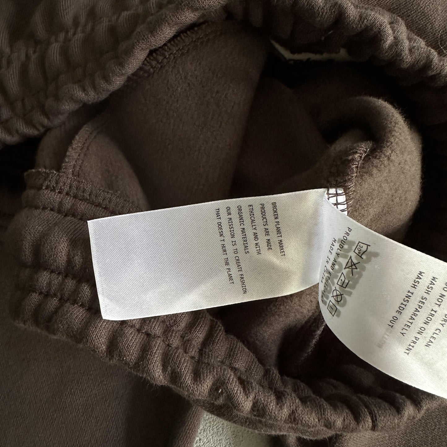 Broken P Out Service Wide Leg Sweatpants